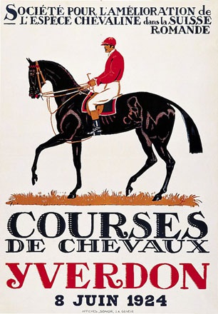 Courvoisier Jules - Courses de chevaux 