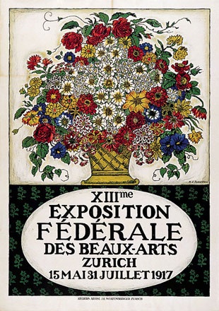 Forestier Henry-Claudius - Exposition fédérale Zurich