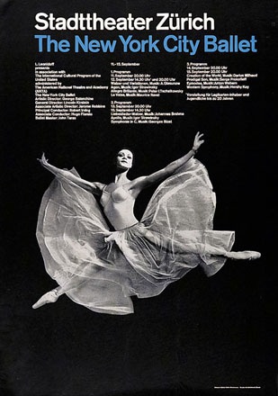 Müller-Brockmann Atelier - The New York City Ballet