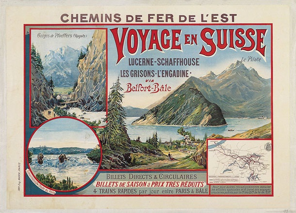 Bourgeois Eugène - Voyage en Suisse