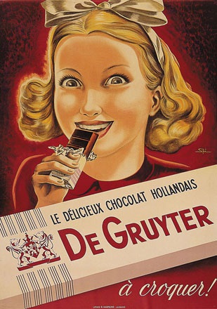 Spinner Walter - Chocolat de Gruyter
