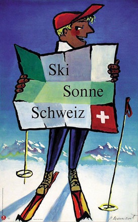 Monnerat Pierre - Ski - Sonne - Schweiz