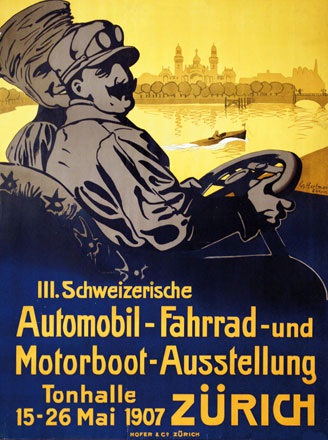 Hartmann Gerhard - 3. Automobil-Ausstellung Zürich