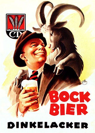 Ottler Otto - Dinkelacker Bock Bier