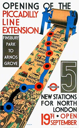 Bacon Cecil Walker - Piccadilly Line Extension
