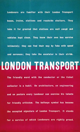 Anonym - London Transport