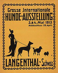 Monogramm C.E. - Hunde-Ausstellung Langenthal