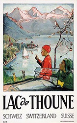 Monogramm H.R. - Lac de Thoune
