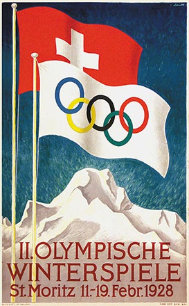 Laubi Hugo - Olympische Winterspiele St. Moritz