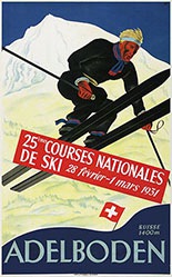 Trapp Willi - 25. Courses nationales de Ski