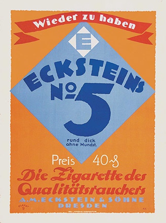 Monogramm K.E. - Eckstein No.5