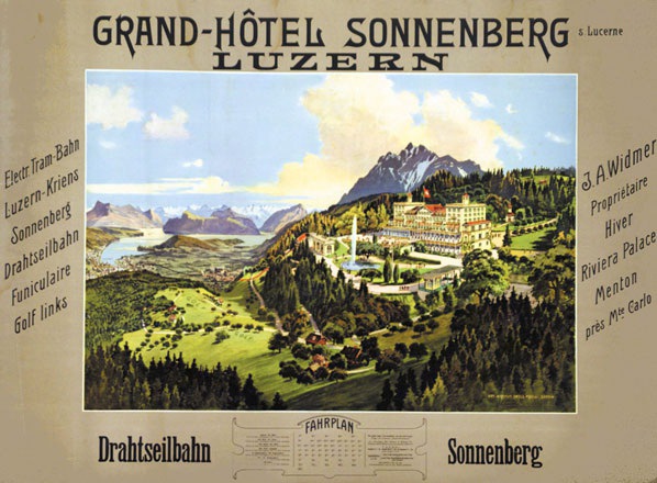 Anonym - Grand-Hôtel Sonnenberg Luzern