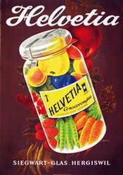 Keck Leo - Helvetia Conservenglas