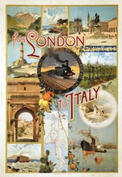Anonym - London to ltaly - Italian Railways