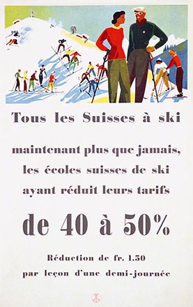 Thöni Hans - Tous le Suisses à ski