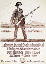 Bachmann Ernst - Schwyz. Kant. Schützenfest
