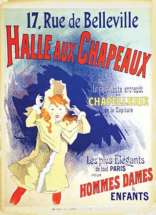 Chéret Jules - Halle aux Chapeaux