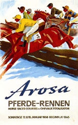 Laubi Hugo - Pferde-Rennen Arosa