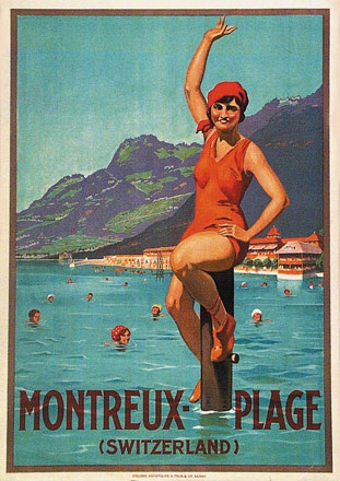 Anonym - Strandbad Montreux