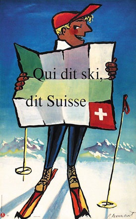 Monnerat Pierre - Qui dit Ski, dit Suisse