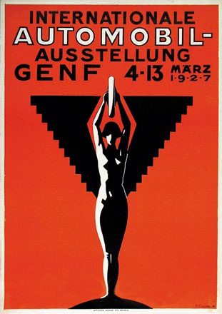 Curval G. - Automobil-Ausstellung Genf