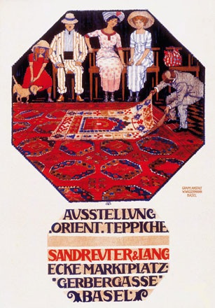 Mangold Burkhard - Ausstellung Orient-Teppiche