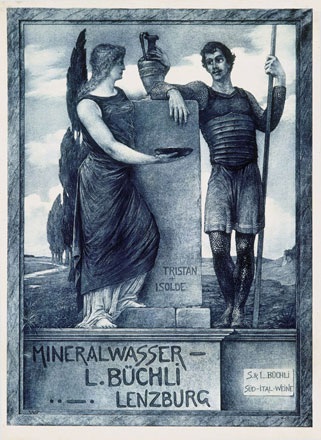 Monogramm W.B. - Mineralwasser Büchli