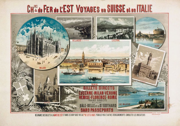 d'Alesi Hugo - Voyages en Suisse et en Italie -