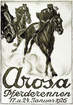 Laubi Hugo - Arosa Pferderennen