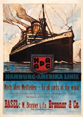 Anton Ottomar - Hamburg-Amerika Linie