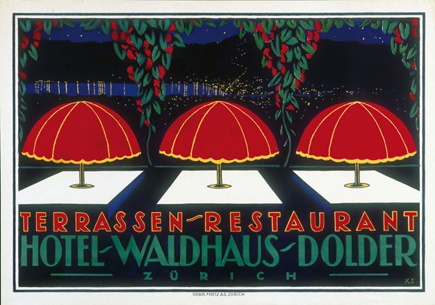 Schawinsky Xanti - Hotel Waldhaus Dolder