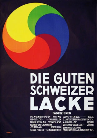 Saget Hubert - Schweizer Lacke