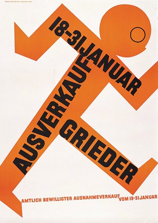 Brunner Propaganda - Grieder Ausverkauf