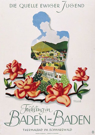 Schwetz Franz - Frühling in Baden-Baden