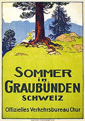 Cardinaux Emil - Sommer in Graubünden