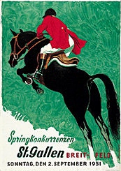 Hugentobler Iwan E. - Springkonkurrenzen St. Gallen