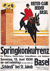 Monogramm B.W. - Springkonkurrenz Basel