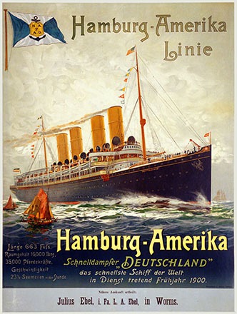 Bohrdt Hans  - Hamburg-Amerika Linie
