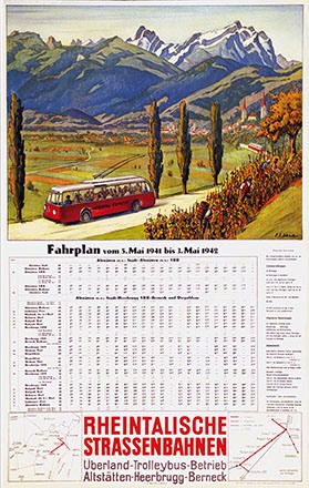 Schlatter Ernst Emil - Rheintalische Strassenbahn